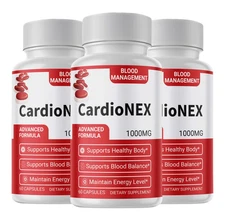 (3 Pack) CardioNEX Capsules – Cardio NEX Blood and Circulation Health Support