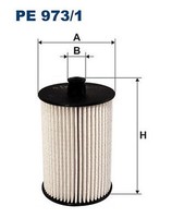 Filtron PE 973/1 Kraftstofffilter FüR VW
