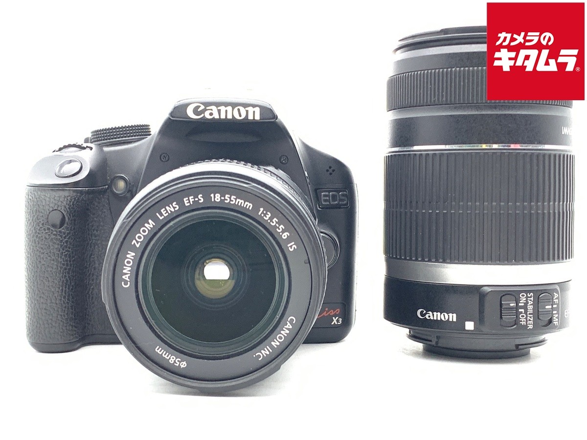 キヤノン　EOS Kiss　X3、キヤノンズームレンズ28－80ｍｍ Canon EOS Kiss X3 Double Zoom Kit -EXC- 2266 | eBay