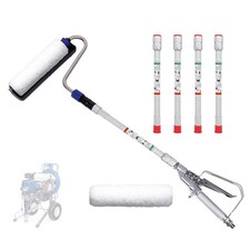 Airless Spray Paint Roller, Airless Paint Sprayer Roller, Inner Feed High Pre...