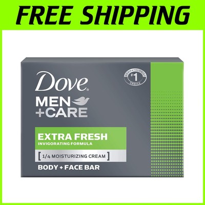 Hydrating Men's Body & Face Bar - Dove Extra Fresh 3.17 oz, 48 Bars Pack