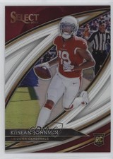 2019 Panini Select Field Level White Prizm 14/35 Keesean Johnson #288 6e0