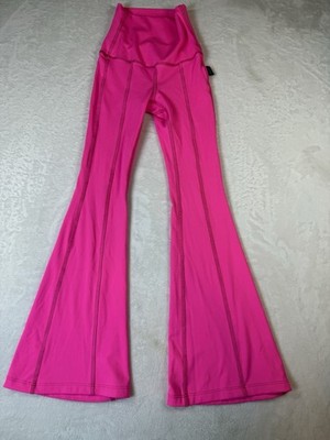 Tiger Friday Pink Flared Leg Dancewear Leggings Youth Child Large