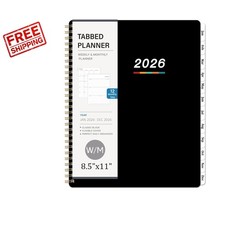 2026 Life Organizer Planner: Weekly, Monthly and Yearly Views, Durable Design