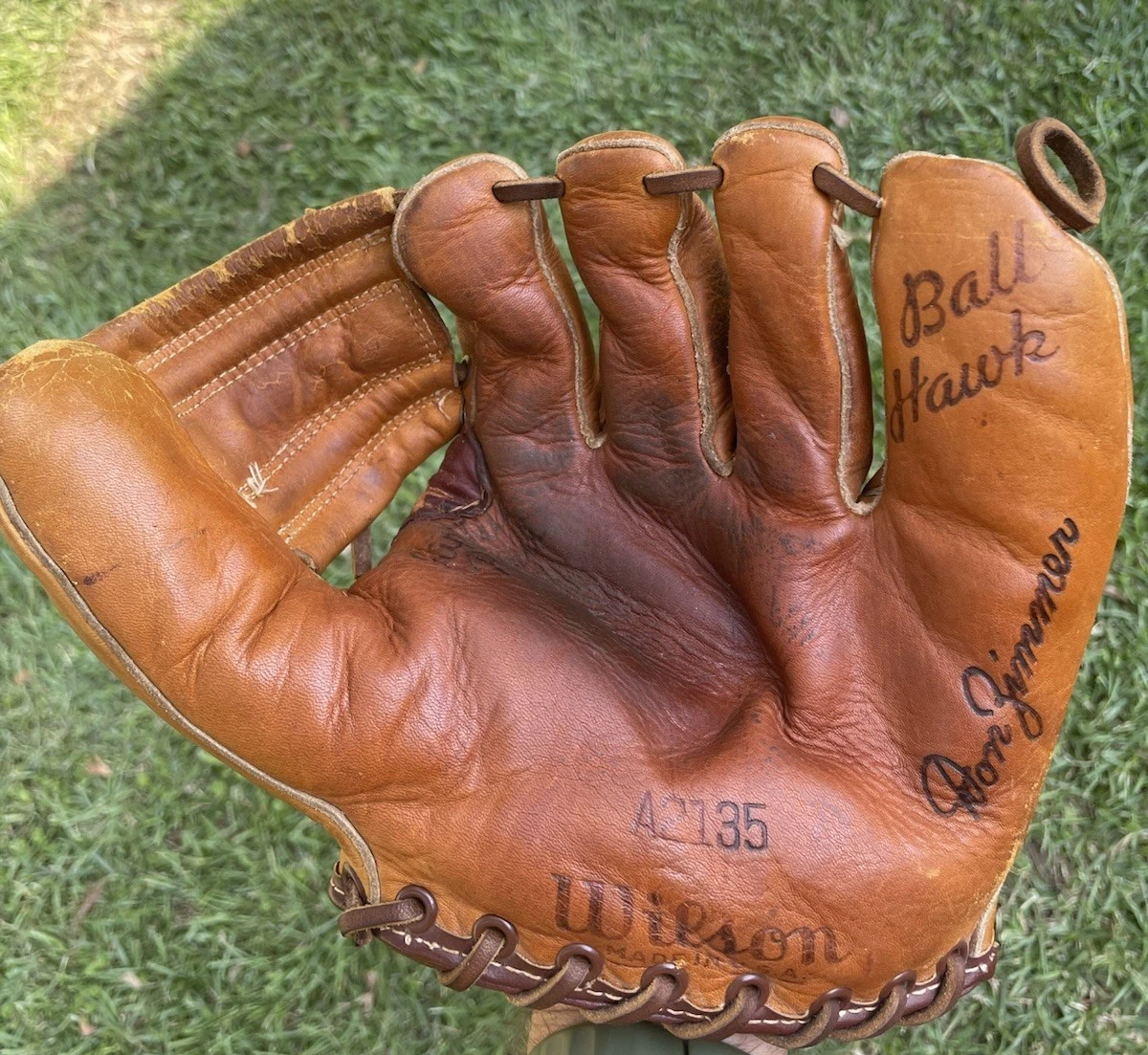Gant De Baseball Vintage Wilson A2954 Ball Hawk – Années 50, Fabriqué Aux USA
