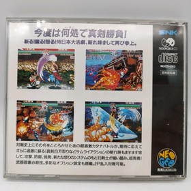 SAMURAI SPIRITS 2 SAMURAI SHODOWN 2 Neo Geo CD SNK Spine card Japan