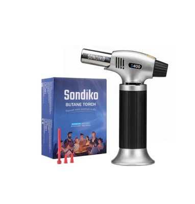 Lötlampe S400, passend für alle Butantanks Nachfüllbar Küche Lötlampe Feuerzeug...