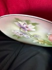 Antique Art Nouveau Victoria Austria Fine Porcelain Plate — photo 3