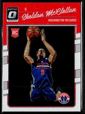 Sheldon McClellan 2016-17 Donruss Optic #199 Rookie Washington Wizards