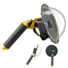 Dome Port for GoPro Hero 12 Hero 11 Hero 10 Hero 9 Black, Waterproof T09