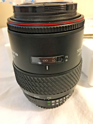 Tokina AF 210 II (2), New Old Stock, 70-210mm F4 5.6, 52mm Filter