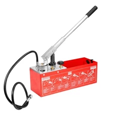 Hydrostatic Test Pump 3.17 Gallon Hydraulic Manual Water Pipe Leakage Pressure