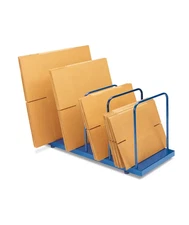Uline H-1073 Steel Carton Stand - 42 x 18 x 23"