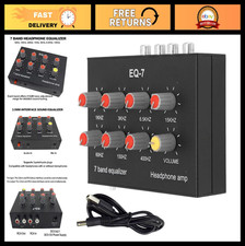 7 Band Audio Equalizer for Home & Car, 3.5mm ...