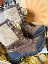 UGG Adirondack Boot II Women s Lace-Up Snow Boot Mid-Calf Lined US 7 EU 38