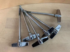 TAMA 70s Vtg Lot of 6x ImperialStar Bass Drum TENSION T-ROD Parts SuperStar MIJ