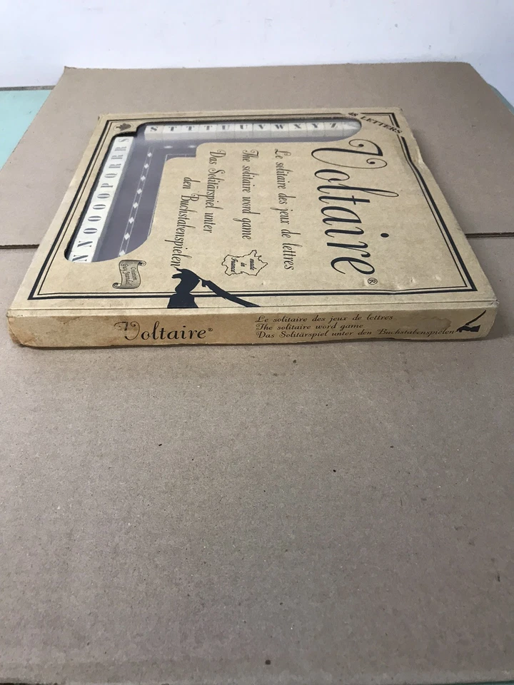 1995 VINTAGE VOLTAIRE SOLITAIRE WORD GAME - NEW - Image 3 of 4