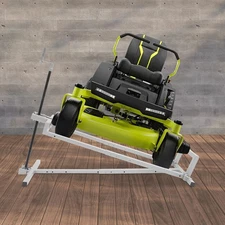 31.5*19.59*36.61in Steel Grey+black Lawn Mower Lift For Maintenance And Repair