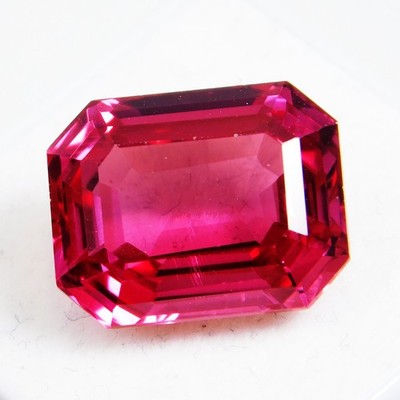 15.00 Ct Natürliche Mogok Pink Ruby Radiant Cut Lose Edelstein IGL