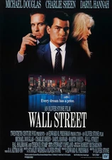WALL STREET Movie Film Poster - Wall Decor