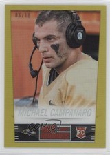 2014 Panini Hot Rookies Rookie Fat Pack Gold Prizm 6/10 Michael Campanaro 3c7