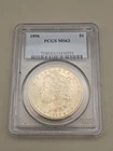 1896 $1 Morgan Silver Dollar PCGS MS63