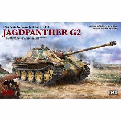 Rye Field Model RM-5031 - 1:35 Jagdpanther G2 with Workable Track Links - Neu