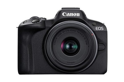 Canon EOS R50 RF-S18-45mm f/4.5-6.3 IS STM Spiegellose Kamera 4K Video - Schwarz