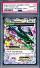 M Rayquaza EX 2021 Pokemon Celebrations #76 Skies Classic Collection Holo PSA 10