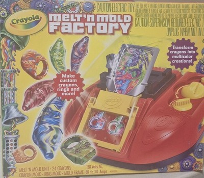 Crayola Melt'n Mold Factory Makes Custom Crayons Rings  8+ Mix Melt