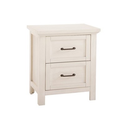 Westwood Design Westfield Traditional Nightstand in Brushed White Finish