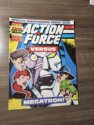 Action Force #24 (Marvel UK 15 August 1987) With Poster