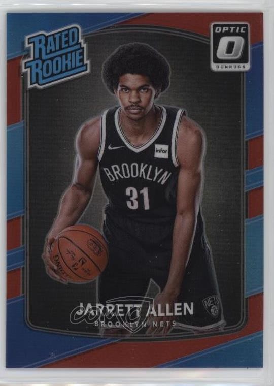 2017-18 Panini Donruss Optic Rated Rookie Red Prizm 81/99 Jarrett Allen #179 1pd