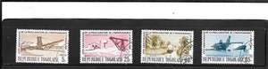 TOGO SC#479-82 1964 OLD CTO XF USED MINE COMMEMORATIVE/PICTORIAL STAMP SET