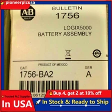 NEW Allen Bradley 1756-BA2 Battery Assy OEM ControlLogix L6X CPU 3V US Free Tax