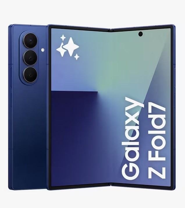 Samsung Galaxy Z Fold7 5G Foldable Smartphone 256GB Unlocked Dual-SIM - Blue A