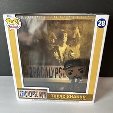 Funko Pop! Álbumes Cubierta Tupac Shakur 28 2Pacalypse Ahora Figura Vinilo Nuevo