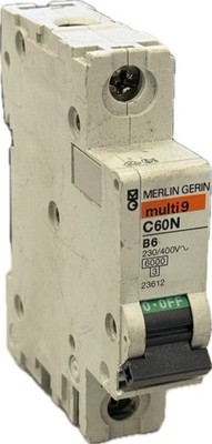 Merlin Gerin Leitungsschutzschalter multi 9 C60N B6 23612