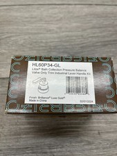 Brizo HL60P34-GL Litze Pressure Balance Valve Trim Industrial Lever Handle