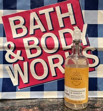 Bath & Body Works Aroma Simply Unwind SANDALWOOD & VANILLA Essential Oil Mist