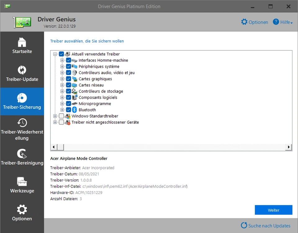 Driver Genius 22 Platinum 👍 Download Lizenz für 1 Jahr / 3 PC EAN 4023126123923 - Bild 4 von 4