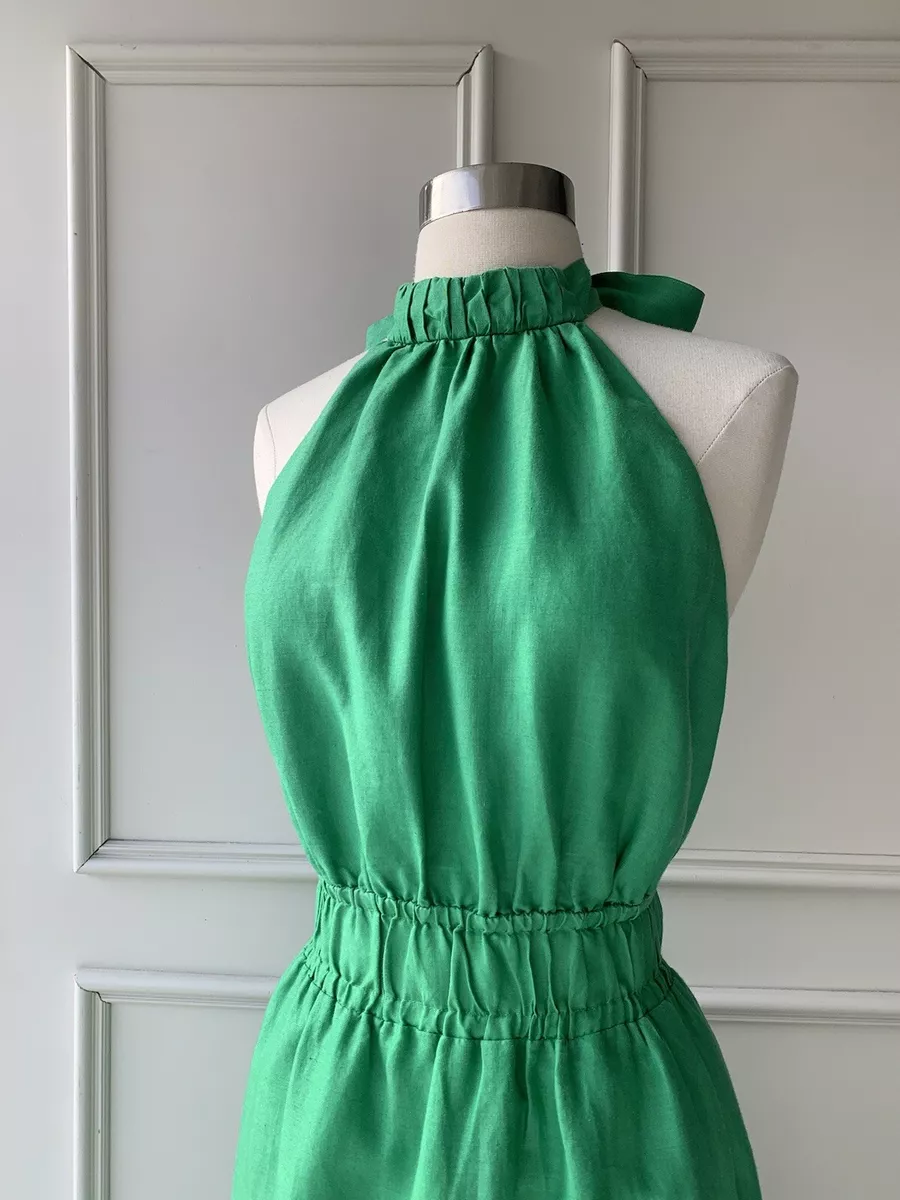 Country road top green dress