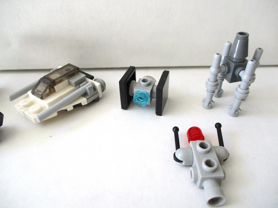 Y-WING SLAVE I TIE FIGHTER Lego Star Wars Advent Calendar Mini Vehicles Lot of 8 - Image 3 of 4