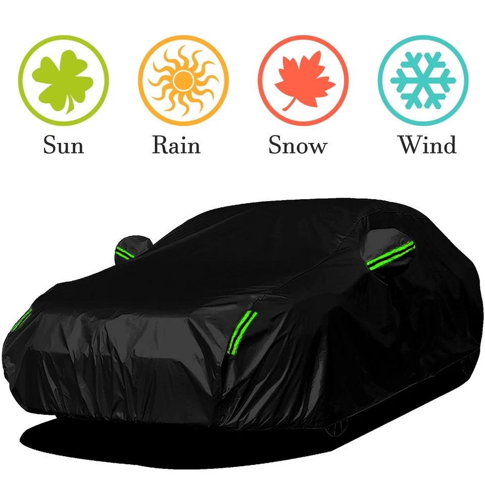 For PEUGEOT 508 Full Car Cover Outdoor Dust Sun UV All Weather Protection — 第 2/4 张图片