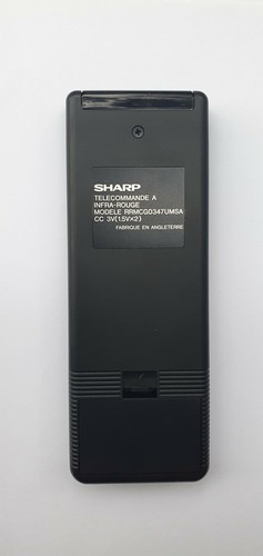 REMOTE CONTROL SHARP RRMCG0347UMSA VIDEO ORIGINAL NEW G0347UMSA - Zdjęcie 2 z 2