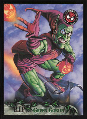 1996 SkyBox Premium Spider-Man #95 Green Goblin Card TCCCX | eBay