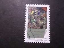 FRANCE 2012 timbre AUTOADHESIF 708 ART TABLEAU METZINGER oblitéré PAINTING