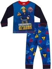 Fireman Sam Pyjamas 1 to 5 Years  Fireman Sam Long PJS W19