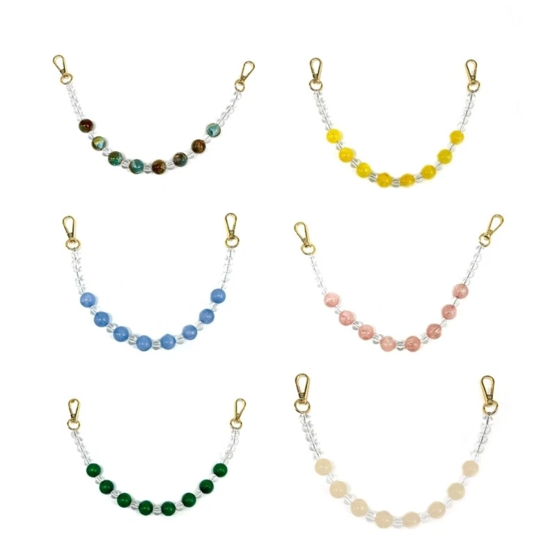 Belt Bag Accessories Replacement Chains Handbag Clutches Round Bead Strap