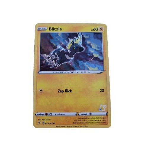 Blitzle 053/185 Common Vivid Voltage Pokemon Trading Card (F1